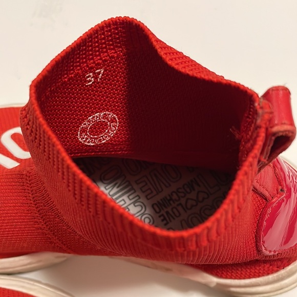 LOVE MOSCHINO Sock Boot Sneakers - Picture 3 of 6